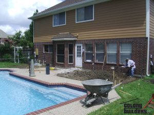Relax out back by adding on a pool deck or patio space.